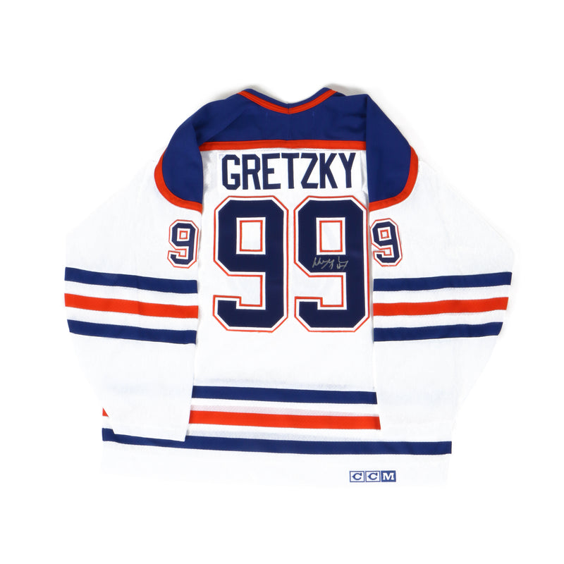 Wayne Gretzky Autographed Framed Oilers Jersey
